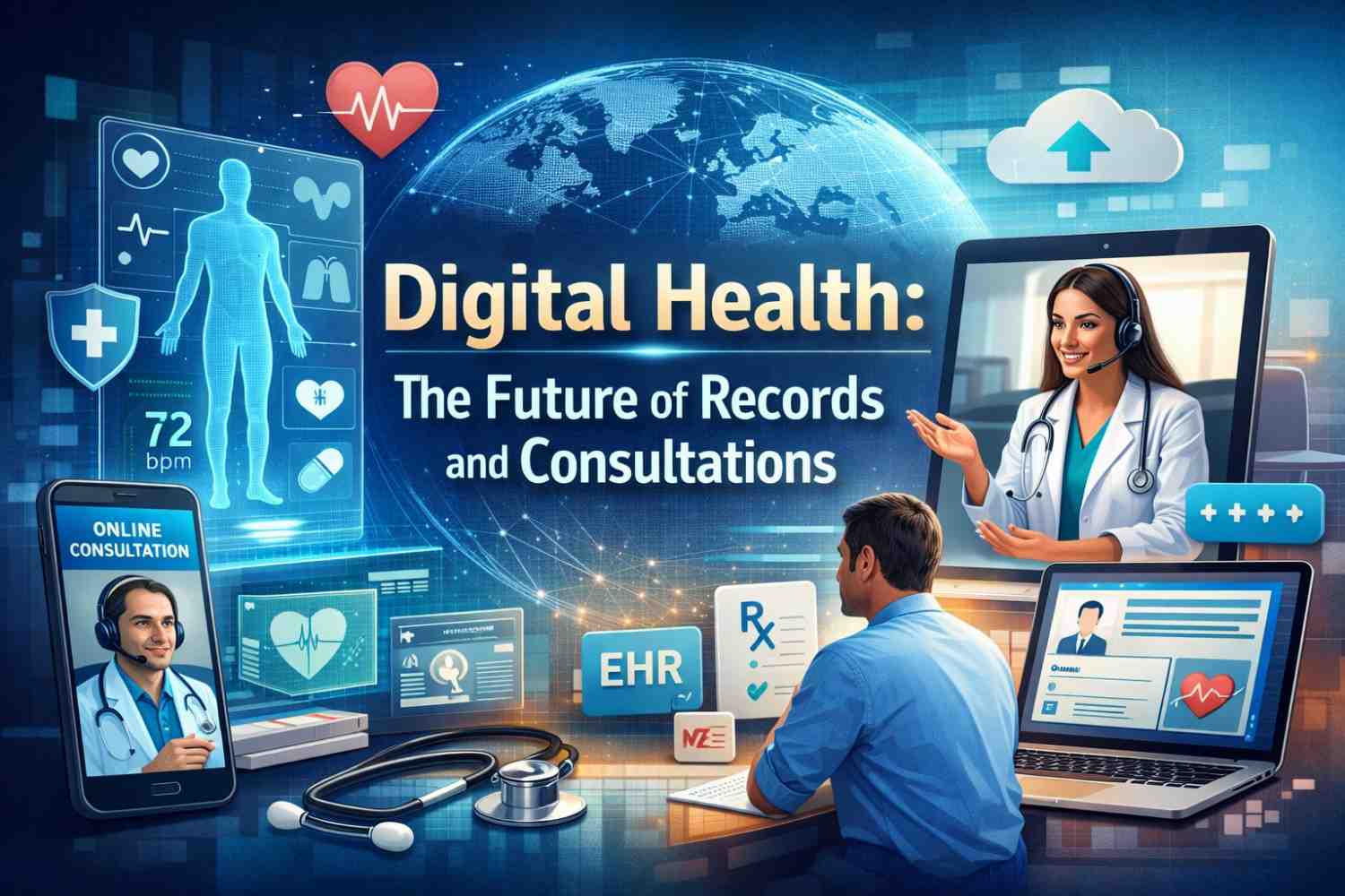 Digital Health: The Future of Records and Consultations